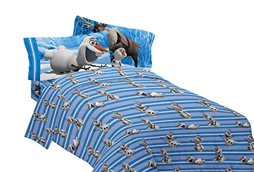 Disney Frozen Olaf Made From Snow Microfiber Sheet Set, Twin Disney Frozen Olaf Made From Snow Microfiber Sheet Set, Twin