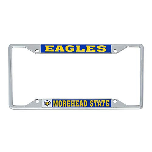 Desert Cactus Morehead State University MSU Eagles NCAA Metal License Plate Frame for Front or Back of Car Officially Licensed -Mascot-
