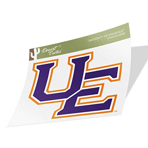 University of Evansville Purple Aces NCAA Vinyl Decal Laptop Water Bottle Car Scrapbook -Sticker - 00008-