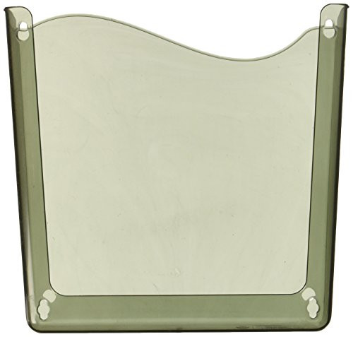 Officemate Unbreakable Wall File, Letter/A4, Vertical, Smoke(21671)