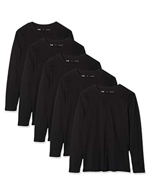 find- Mens Padslmlong  Multicolour -5 X Black-  EU L -US L-