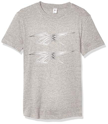 Reebok Classic Double Vector Tee  Medium Grey Heather  Medium