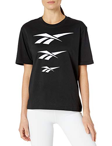 Reebok Classic Vector Repeat Tee  Black  Small