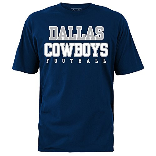NFL Dallas Cowboys Mens Dallas CowboysT-shirt  Navy  3X