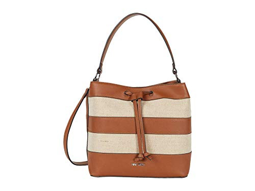 Nine West Layton Bucket Bag Caramel Multi One Size