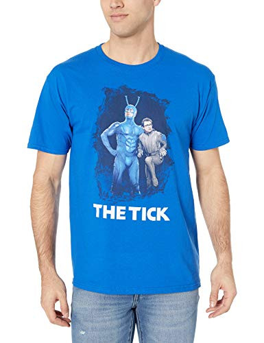 Fifth Sun Officially Licensed Tick Wall Break Mens Tee  Royal  XXX-Large