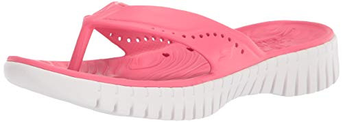 Skechers Womens Cali Gear Flip-Flop  Coral  9 Medium US