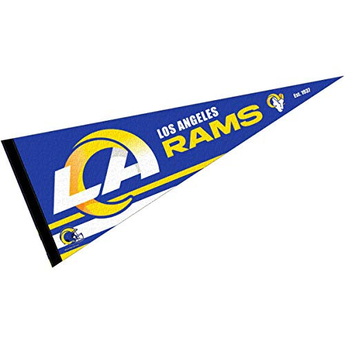 WinCraft Los Angeles Rams Pennant Banner Flag WinCraft Los Angeles Rams Pennant Banner Flag