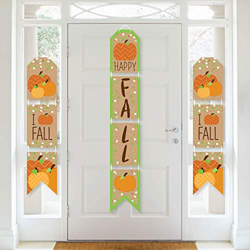 Big Dot of Happiness Pumpkin Patch - Hanging Vertical Paper Door Banners - Fall Halloween or Thanksgiving Thanksgiving Party Wall Decoration Kit - In Big Dot of Happiness Pumpkin Patch - Hanging Vertical Paper Door Banners - Fall Halloween or Thanksgiving Thanksgiving Party Wall Decoration Kit - In