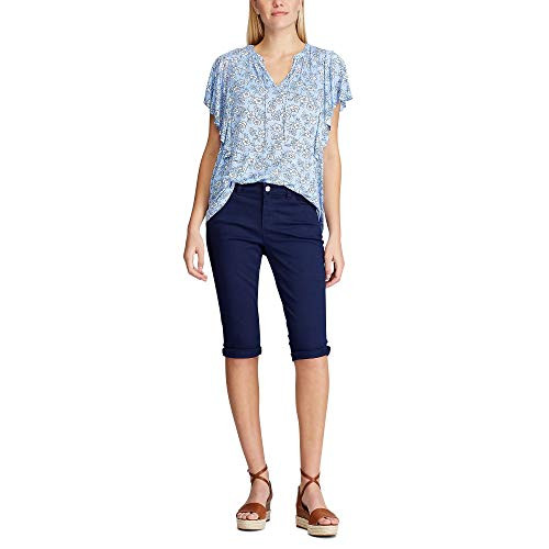 Chaps Mens Stretch Twill 9 Inseam Short  Blue  14