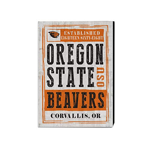 NCAA Legacy Oregon State Beavers Boxed Pallet 10x7  One Size  Wood