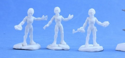 Bones Gray Alien Warriors Miniature Reaper