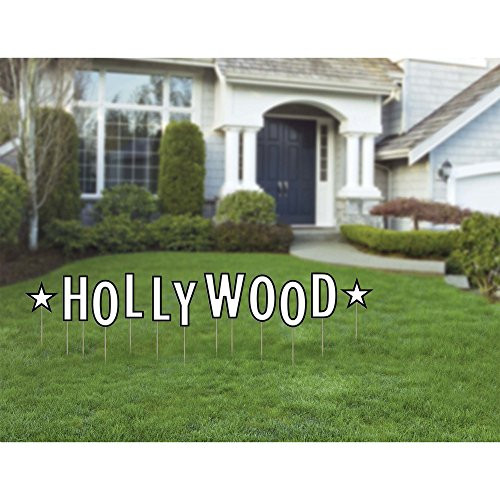 Amscan 190626 Yard Glitz & Glam Yd Stakes Multi Sizes