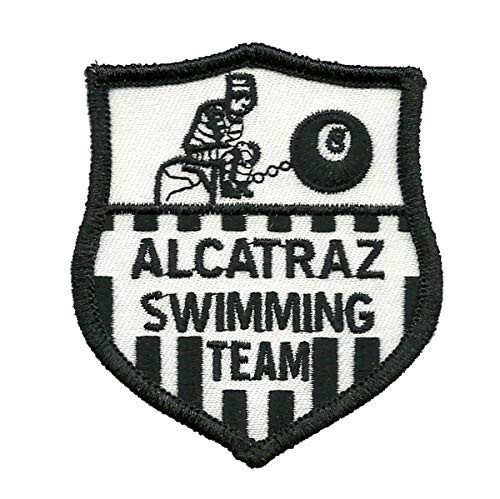 Alcatraz Island San Francisco Patch - California Swimming Team -Iron on-
