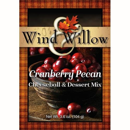 Wind and Willow Harvest Cheeseball and Dessert Mix - Cranberry Pecan