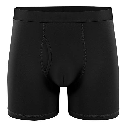 ILUVIT Mens Underwear Boxer Briefs Men Pack Cotton Mens Boxer briefs with Open Fly Underwear