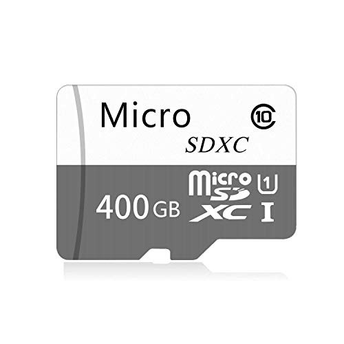400GB Micro SD Card SDXC Memory Card High Speed Class 10 Designed for Android Smartphones  Tablets with Adapter -400GB-