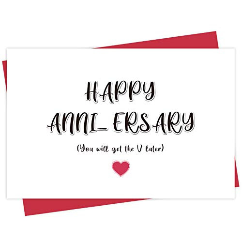 Happy Anniversary Card Sexy Anniversary Greeting Card Funny Card for Husband Boyfriend Happy Anniversary Card Sexy Anniversary Greeting Card Funny Card for Husband Boyfriend