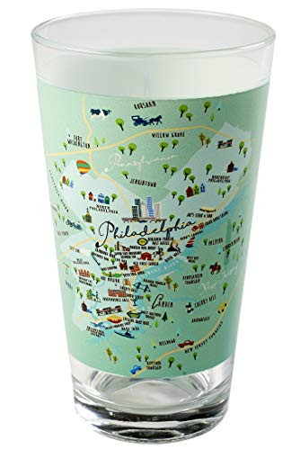 Philadelphia Pint Glasses - Set of 2