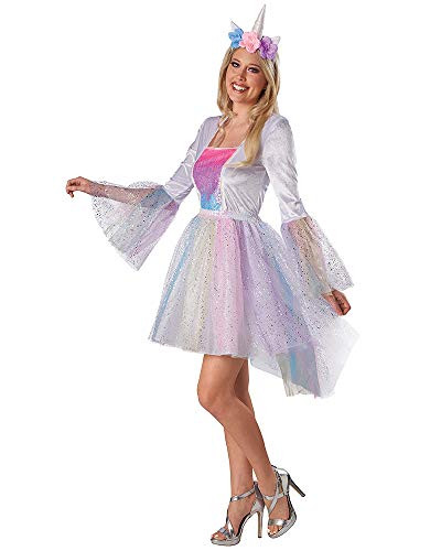 Seasons Women Magic Unicorn Costume -M-8-10--