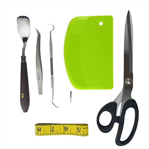 Wayilea Weeding Tools for Vinyl  Craft Scissors? Tweezers  Weeder and Scraper  Weeding Tool Kit  Vinyl Weeding Tool Set Weeder for Cricut Explore Air