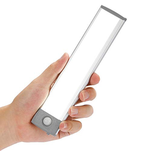 MOSTON Closet Light 30LED Motion Sensor Night Lights USB Rechargeable Battery-Operated Lighting for Under Cabinet Counter Wardrobe Cupboard Stairway S