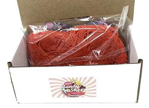 Gustafs Licorice Laces  NON-GMO Candy -2lb in a Box- -Strawberry-