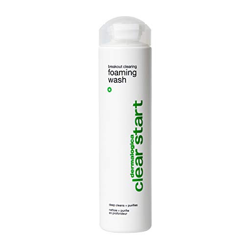 Dermalogica Breakout Clearing Foaming Wash -10 Fl Oz- Acne Face Wash with Salicylic Acid and Tea Tree Oil - Dive Into Pores to Clear  Soothe  and Energize