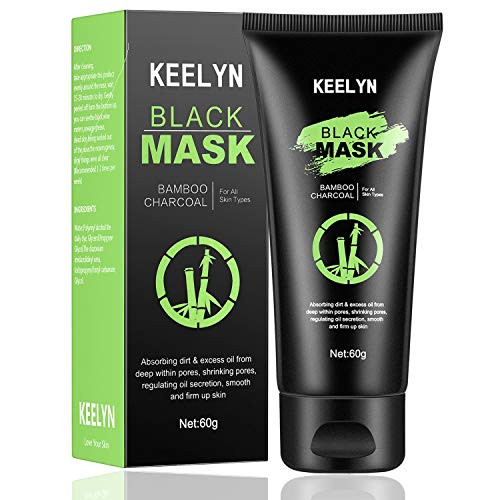 Blackhead Remover Peel-off Mask  Deep Cleaning Mask  Peel Off Blackhead Mask - Bamboo Activated Charcoal Peel-Off Mask