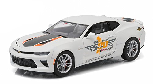 2016 Chevrolet Camaro 50th Anniversary Edition Indy 500 Pace Car 100th Running of the Indianapolis Pace Car Collection 1/24 by Greenlight 18223