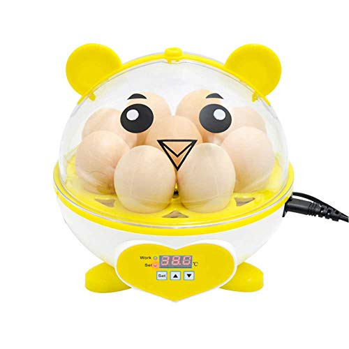 KOET Egg Incubator  9 Eggs Poultry Hatcher Machine with Temperature Control and LED Light  Digital Incubators Breeder for Chickens Ducks Bird