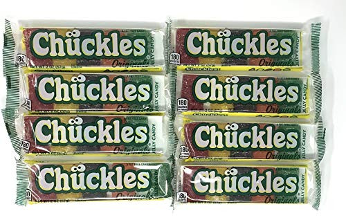 Chuckles Original Jelly Candy - Pack of 8 -5 candies per pack  total of 40-