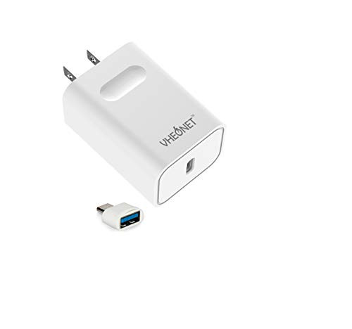 iPhone 12 Charger VHEONET Mini 18W USB C Charger for iPhone 12-12 Mini -12 Pro Max Power Delivery 3-0 Fast Charger PD Charger for iPhone 11 Pro Max  i