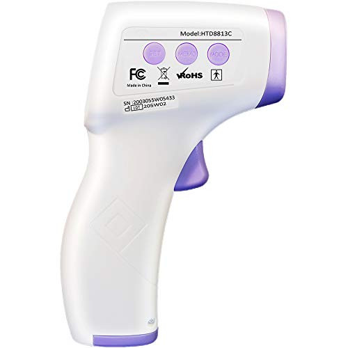 No-Touch Forehead Thermometer  Infrared Thermometer for Adults and Kids Digital Infrared Thermometer