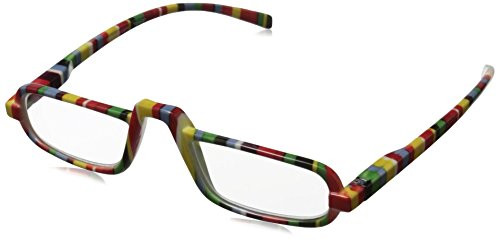 Peepers by PeeperSpecs unisex adult Fruit Stripe Gum Reading Glasses  Multi  45 mm US
