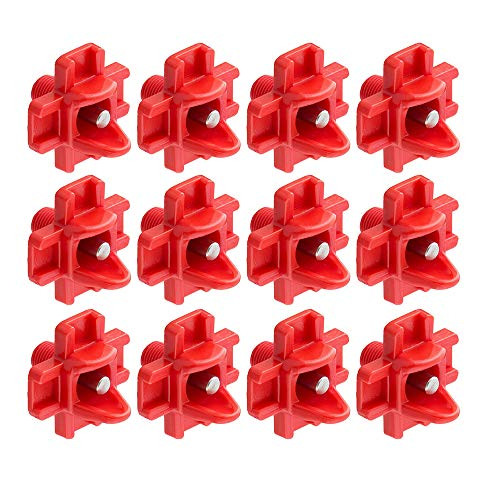 Yimaa 12 Pack Chicken Waterer Nipples Horizontal Poultry Nipple Side Mount Water Feeder Poultry Chicken Duck Quail Automatic Waterer Drinker Drinking