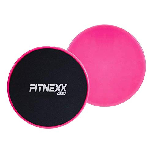 Core Sliders Exercise Gliding Discs - Pair of Workout Gliders for Exercising Abs Back Hip and Leg Workout Gear for Home Gym Yoga Pilates - Strengthen