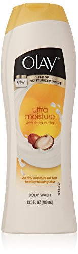 Olay Ultra Moisture Moisturizing Body Wash With Shea Butter 13.5 Oz (Pack of 3)