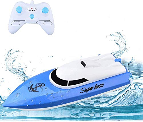 WomToy RC Boat 2-4GHz High Speed Remote Control Boats for Lake-Pool-Pond Electric RC Racing Boats for Adults and Kids WomToy RC Boat 2-4GHz High Speed Remote Control Boats for Lake-Pool-Pond Electric RC Racing Boats for Adults and Kids