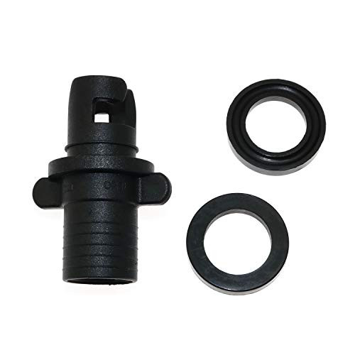 Maxmoral Marine Foot Pump Hose Adapter -HR- Valve Adapter Inflatable Boat Valve Hose Adapter