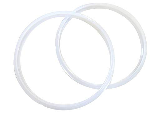 Twin Pack 2 GJS Gourmet Silicone Gaskets Compatible With 8 Quart Fagor LUX Multi-Cooker Electric Pressure Cooker- These gaskets are not created or