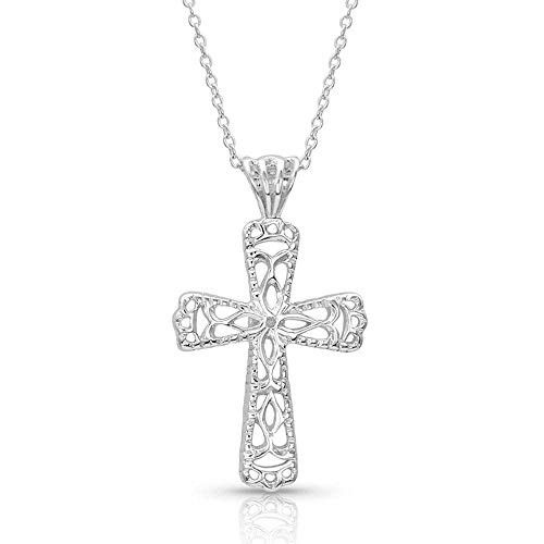 Montana Silversmiths Filigree Cross Necklace