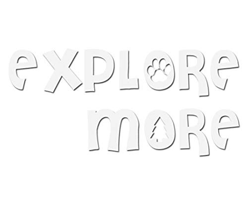 explore-more-wht Vinyl Decal -5in-