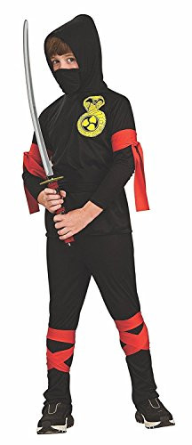 AVE60 Haunted house Boys Ninja Halloween Costume - Size Childrens Small