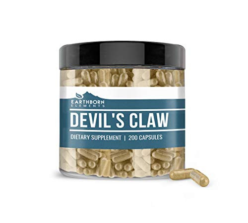 Devils Claw Extract  200 Capsules  600mg Serving  Lab-Tested  Gluten-Free  Non-GMO  No Additives or Fillers  Made in The USA  Pure and Potent