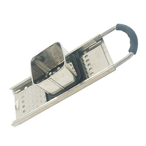 Stainless Steel Spaetzle Maker  with Comfort Grip Handle -Traditional German Egg Noodle Maker