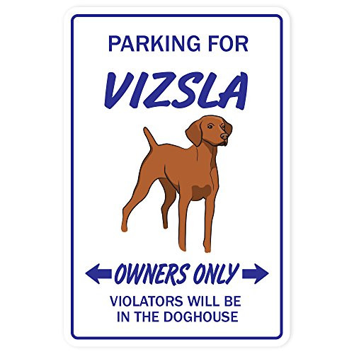 SignMission Vizsla Decal Dog pet Parking Decals Gun Kennel Groomer Breeder Vet - Indoor-Outdoor - 12 Tall