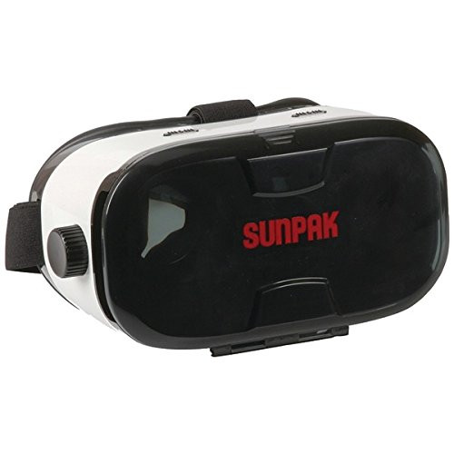 Sunpak Virtual Reality Viewer 15 for Smartphones, Android, iPhone - White