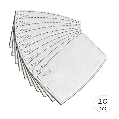 PM2-5 Activated Carbon Filter Replaceable Anti Haze Filter Paper Pad -20pcs-
