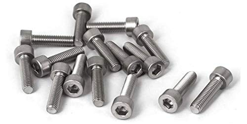 NGe M5-0-8 x 20mm Stainless Steel Hex Socket Head Cap Machine Screws Bolts Metric  Pack of 25